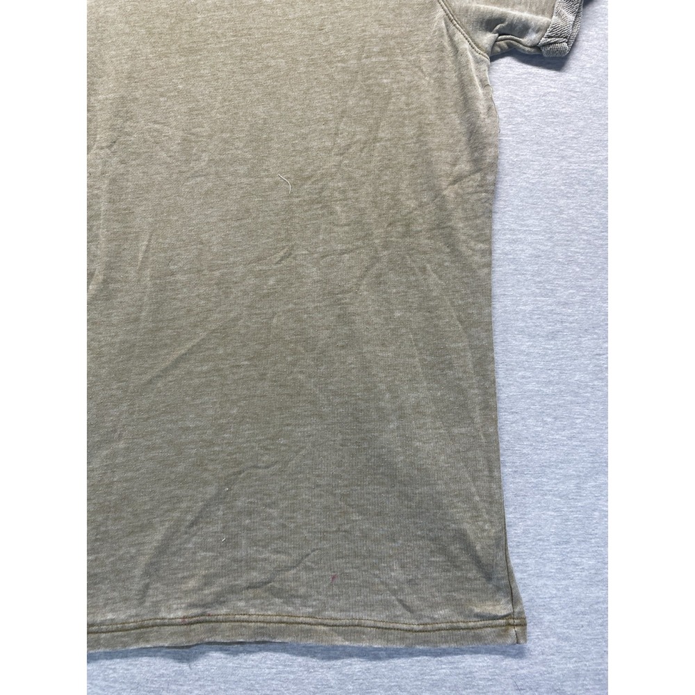 Forever 21 T Shirt Dress Womens L Olive Green French Terry Lined Raglan Sleeves - Picture 10 of 14
